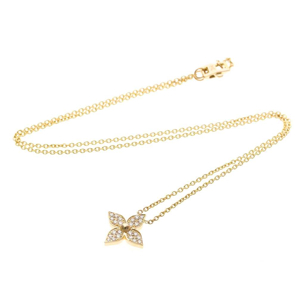 Louis Vuitton Star Blossom Pendant 18K Rose Gold and Diamonds